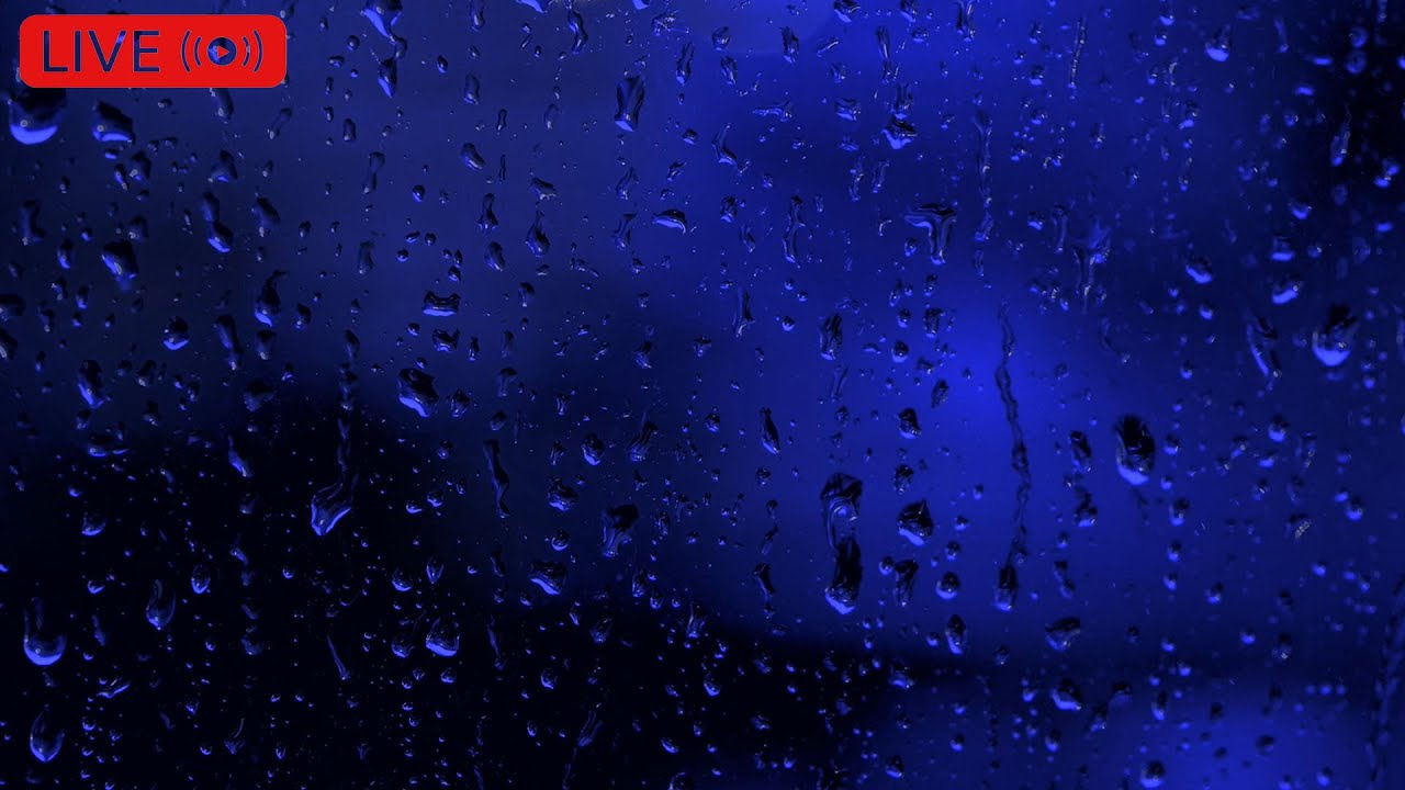 Rain Sounds for Deep Sleep 🌧️ Live 24/7 - White Noise to Reduce Stress & Overthinking