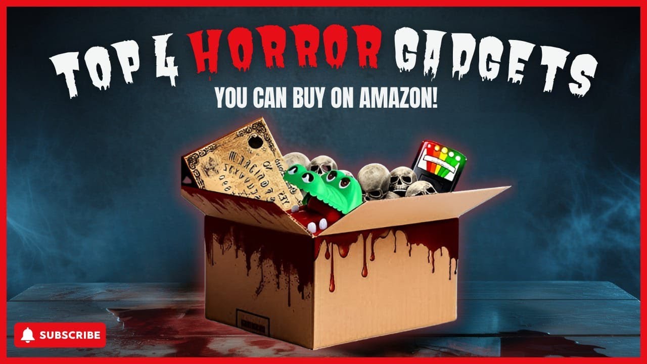Top 4 Most Terrifying Horror Gadgets You Can Buy on Amazon! 😱 (Scary AF!)