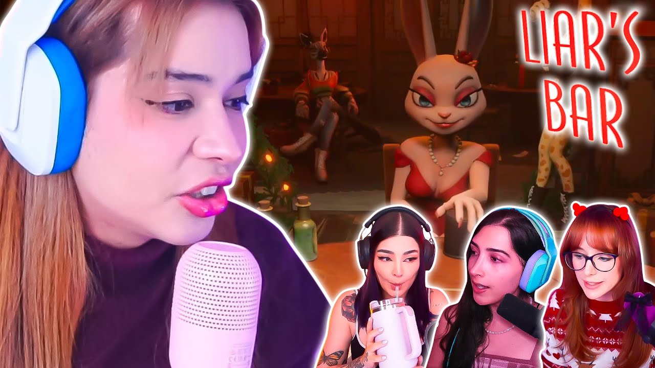 CRYSTAL MOLLY JUEGA LIAR'S BAR CON CAPRI NEZUMI Y PATTY 😂😂