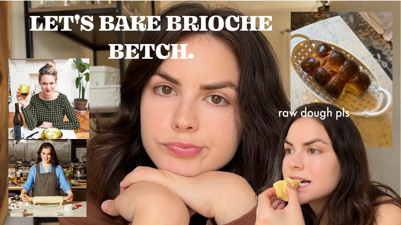 amateur baker makes Alison Roman&rsquo;s BRIOCHE (chaotic as usual)