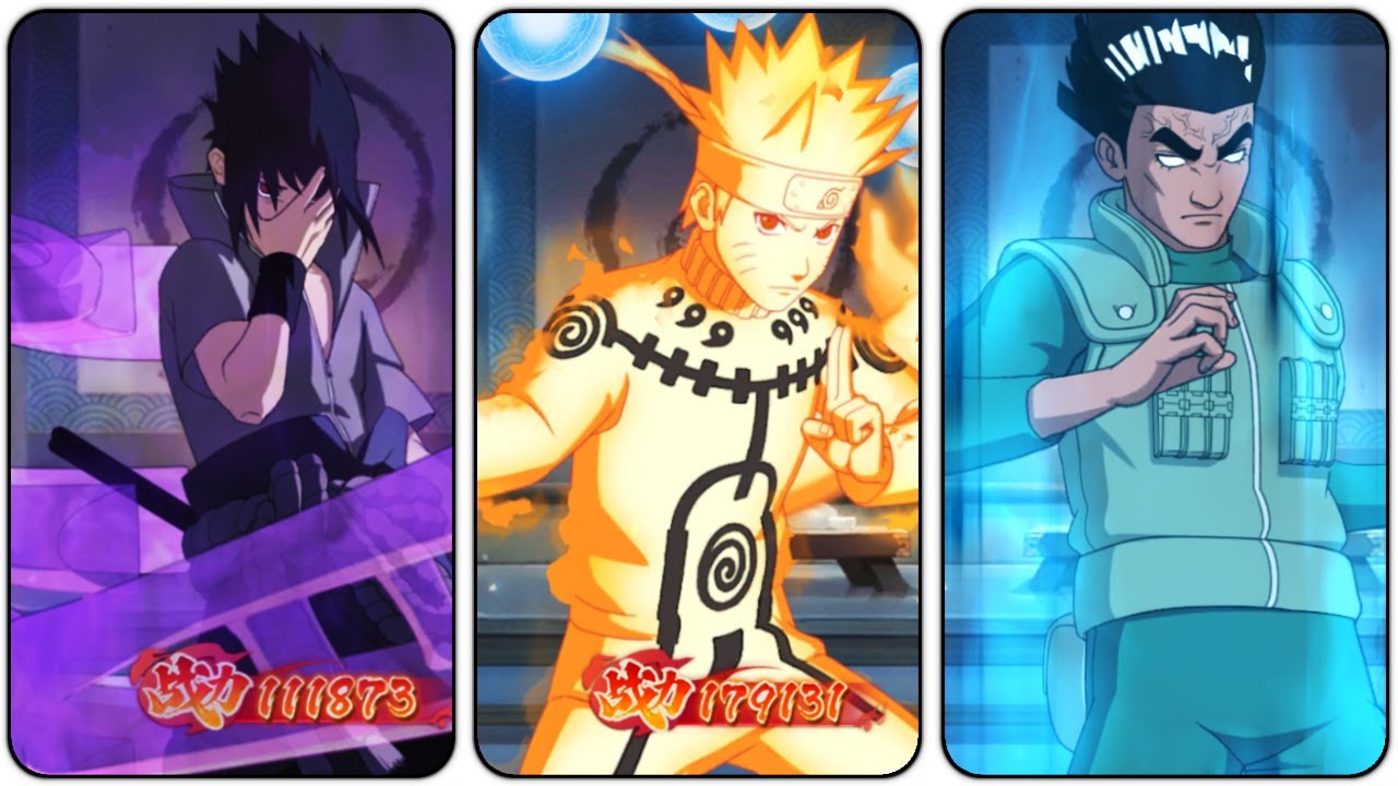 Naruto Online Mobile - Sasuke Susanoo,Naruto Kurama Link,Guy 7 Gates Gameplay