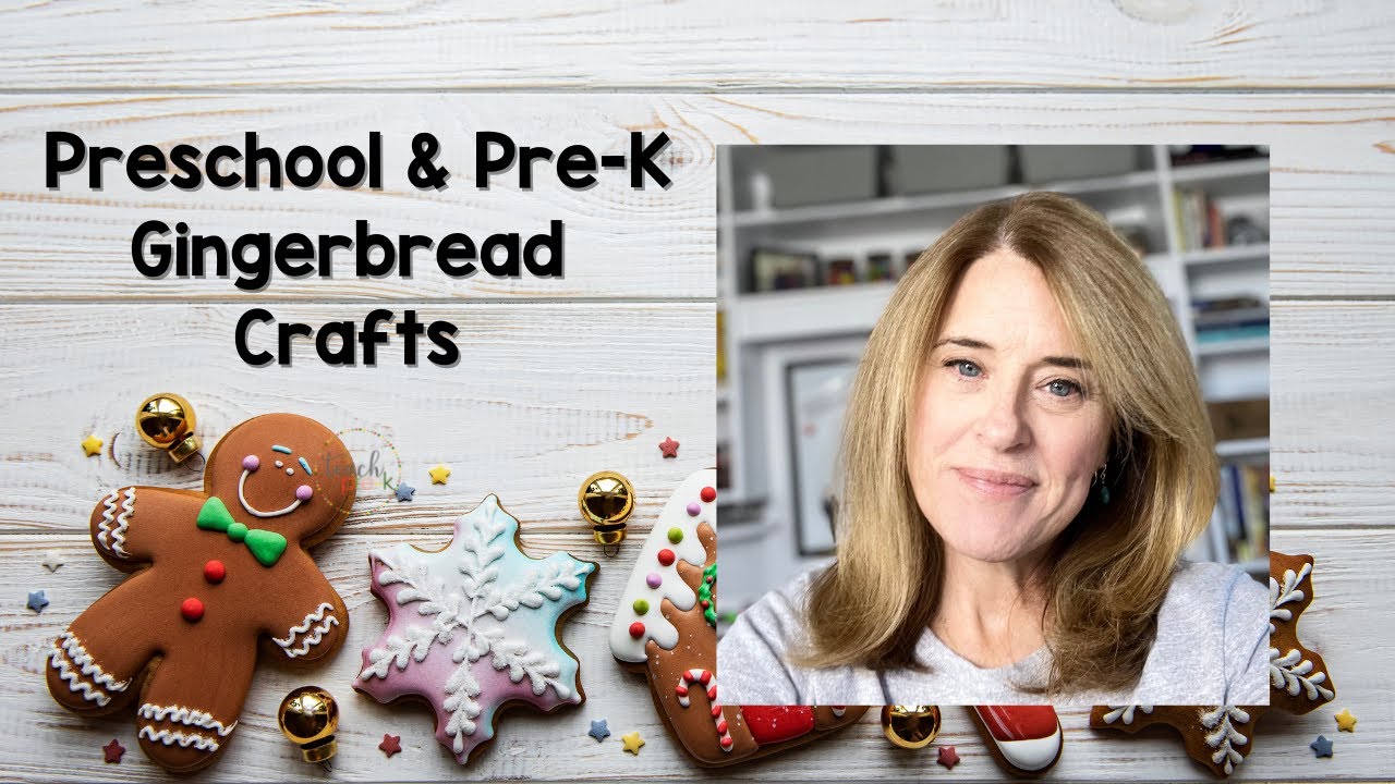 Preschoolers & Pre-Kers Will Love These Gingerbread Crafts