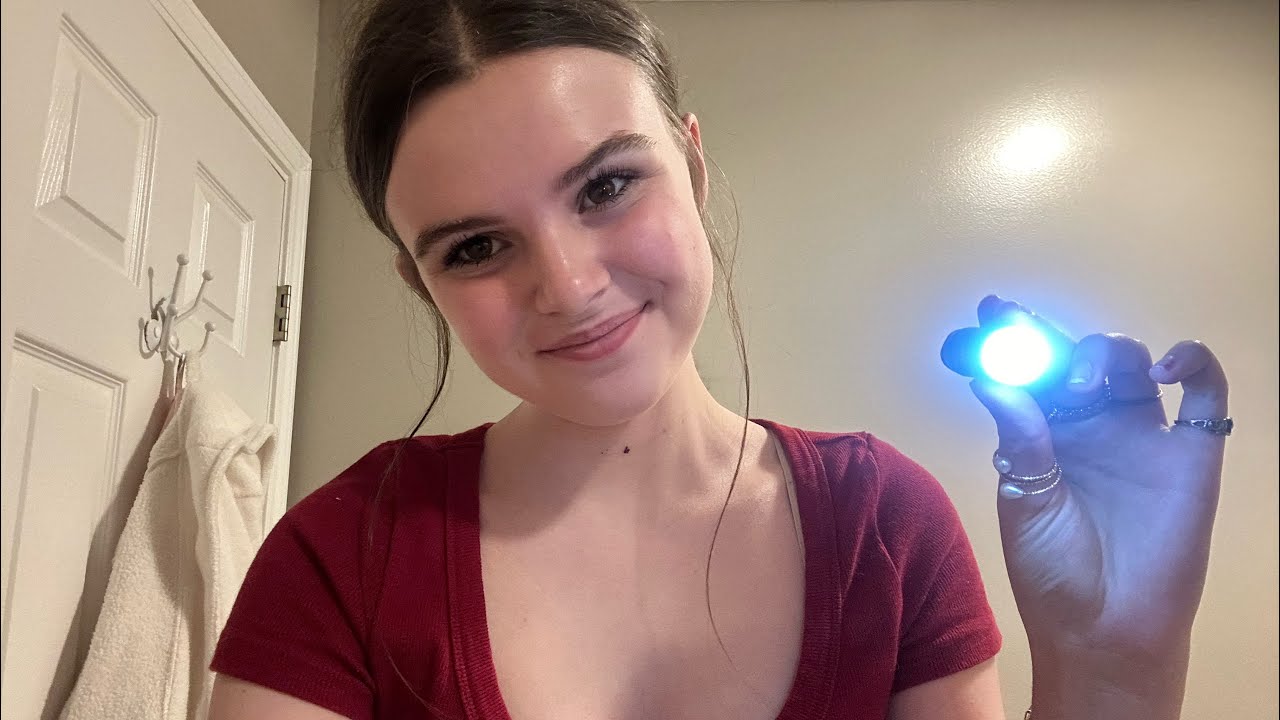 asmr cranial nerve exam!🩺
