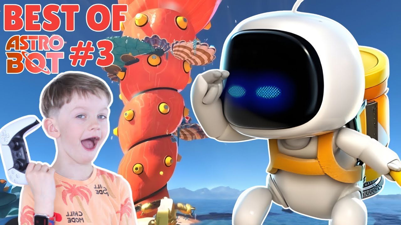 ЛУЧШИЕ МОМЕНТЫ Astro Bot | Игровой процесс с Имой и Джесси