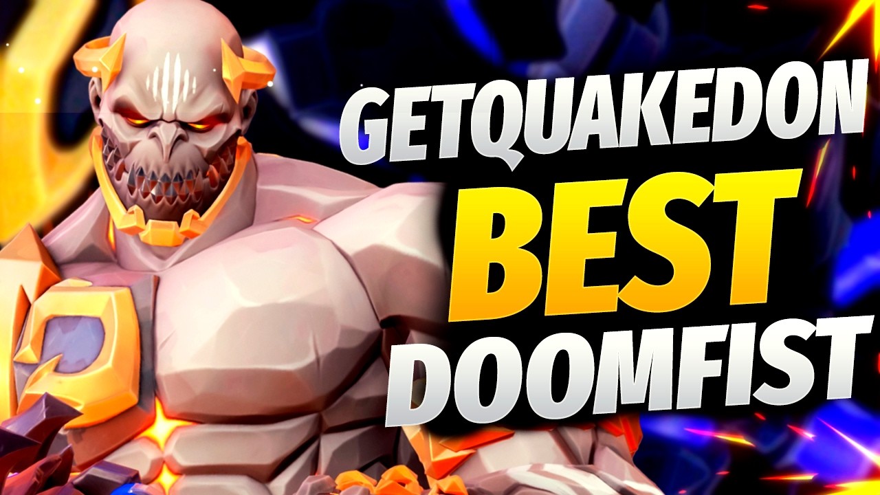 This is PRO Doomfist Gameplay - GetQuakedOn! [ Overwatch  Season 21 Top 500 ]