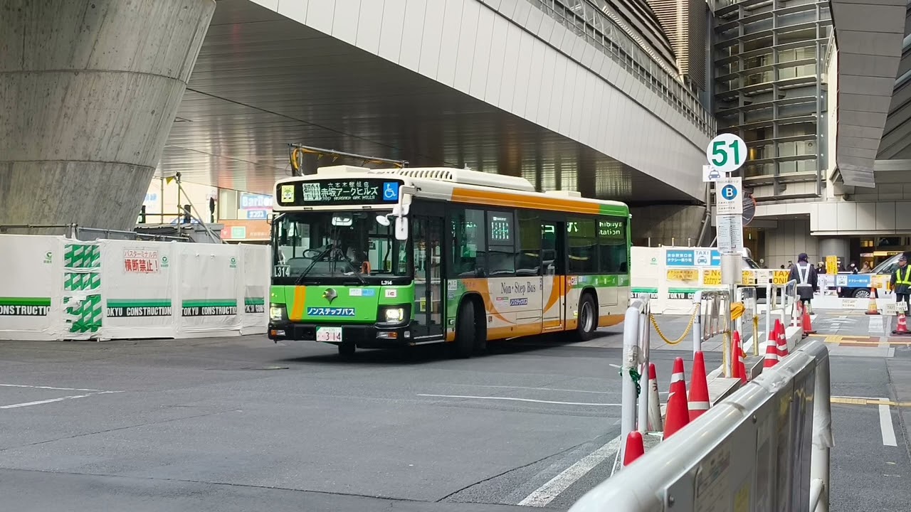 【走行音】290で鋭い加速！　都営バス 2RG-LV290N4 L314