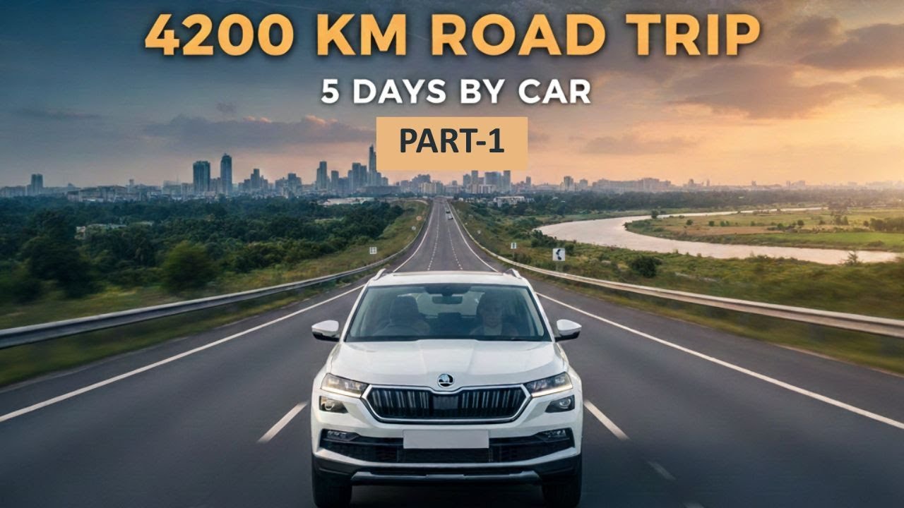 Skoda Kushaq se Mumbai to Sultanpur (UP) 🚗 | 4200 KM Road Trip | PART-1 | Hindi Travel Vlog