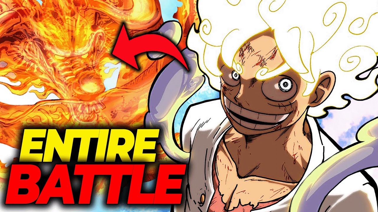 THE INSANE LUFFY GEAR 5 Vs KAIDO FIGHT FULLY EXPLAINED...