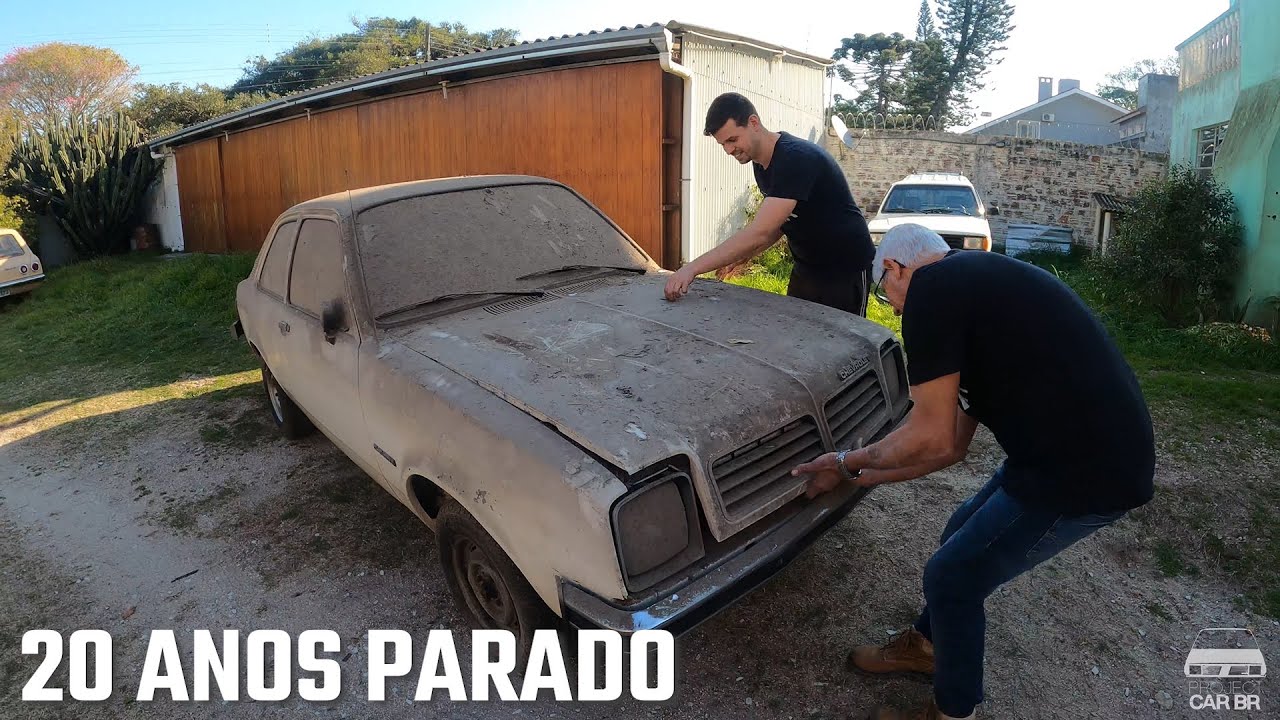 RESGATE DO CHEVETTE 20 ANOS PARADO - SERÁ QUE VAI FUNCIONAR?