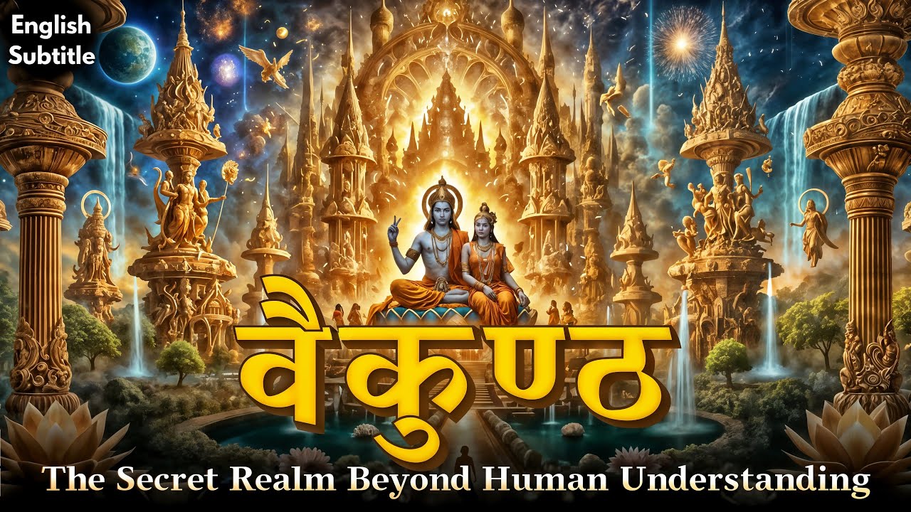 वैकुण्ठ : The Secret Realm Beyond Human Understanding #lordvishnu #lakshmi #krishna