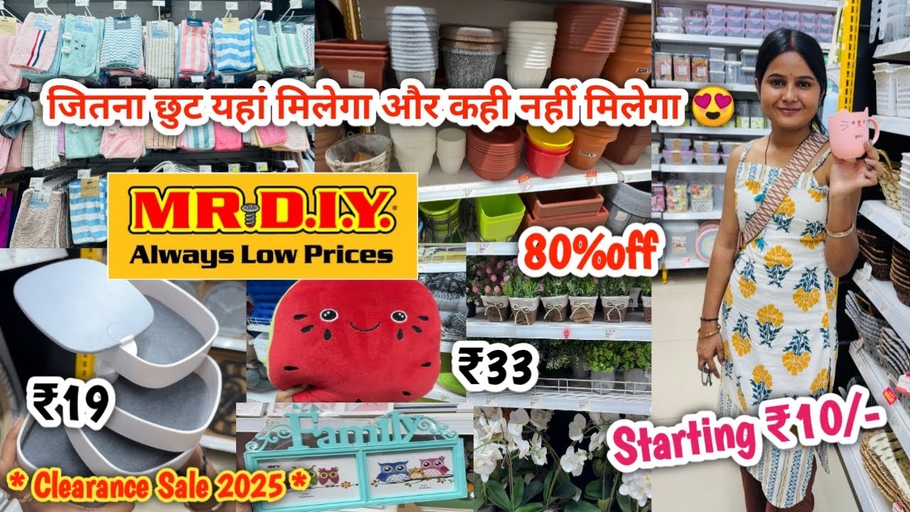 Mr D.I.Y. Haul Under Rs. 100| Mr DIY Store 2025 #mrdiy #mrdiyhaul
