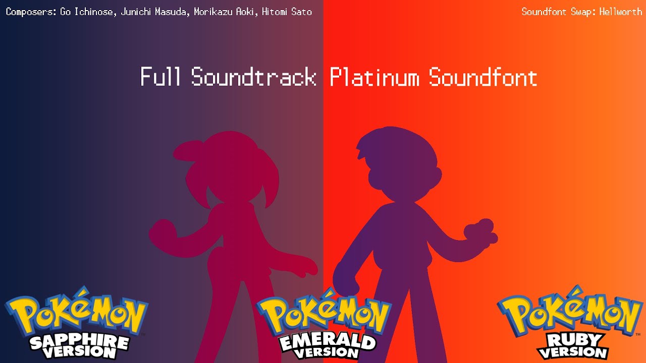 Pokemon Emerald - Full OST (Platinum Soundfont)