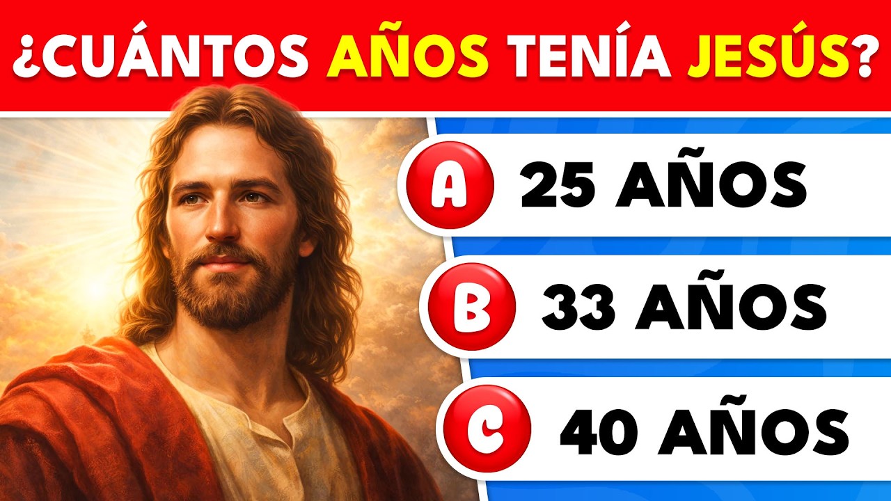 ¡El ULTIMO Quiz sobre Jesús! ✝️ 40 preguntas DIFÍCILES - ¿Lo conoces? | Knowlio - ES