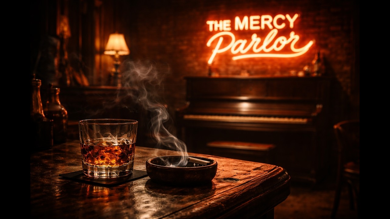 Slow Burn Blues for Writing (90 Min Focus Music) | Mercy Parlor &mdash; Confession Booth