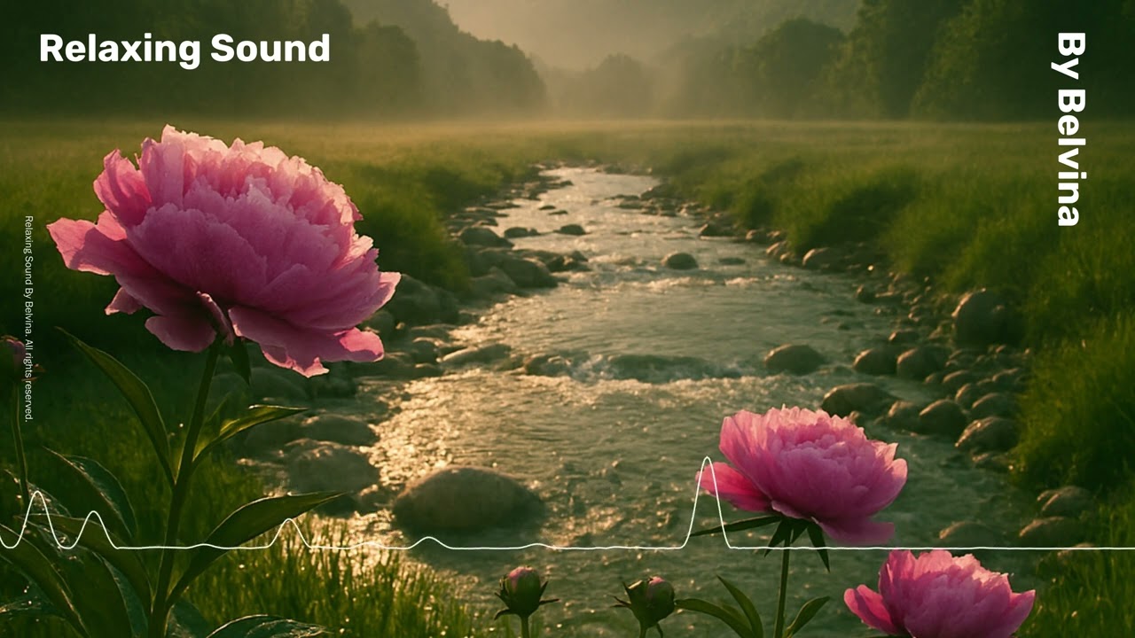 Flower Bloom Serenity 🌸✨ | Calm River Meditation