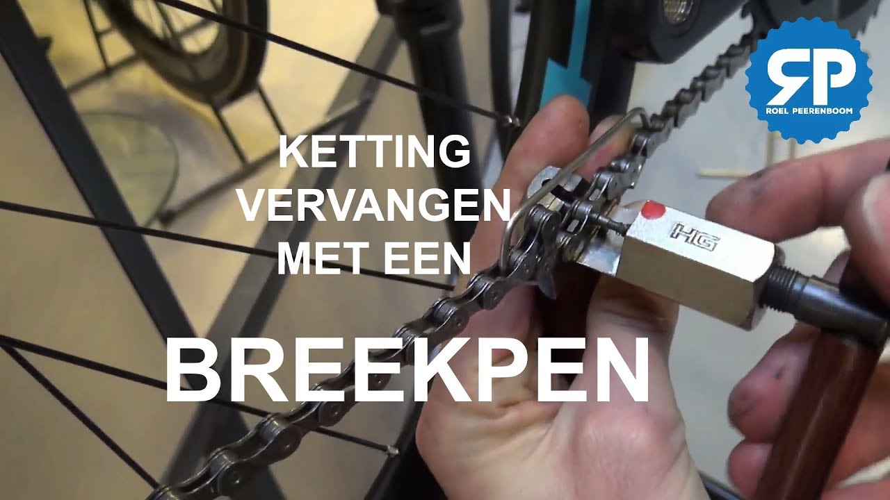 Zo vervang of repareer je een ketting met een Shimano breekpen