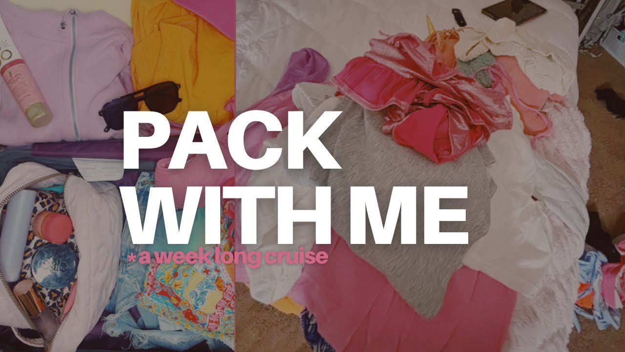 Pack With Me for My Cruise! | Travel Essentials, Outfits & Organizing Tips
