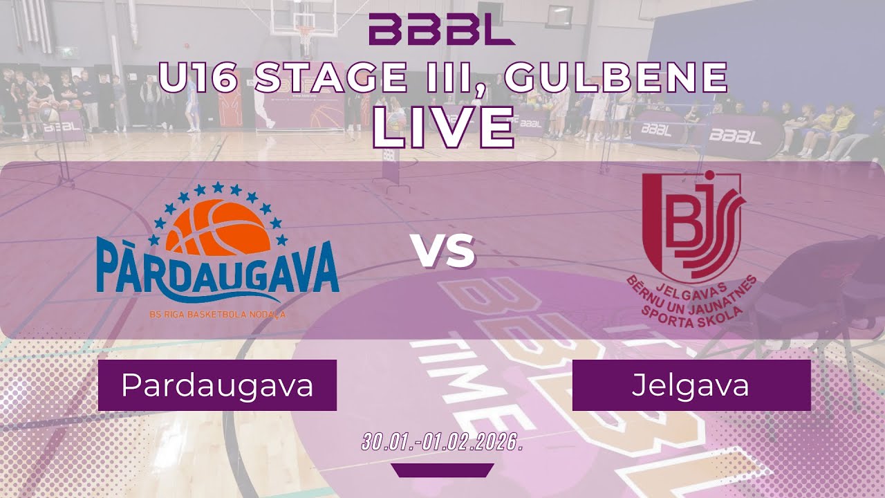 Pārdaugava 2010 UG vs Jelgavas BJSS 2010 | BBBL U16
