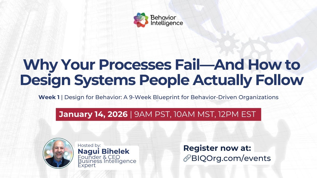 Why Your Processes Fail—And How to Design Systems People Actually Follow