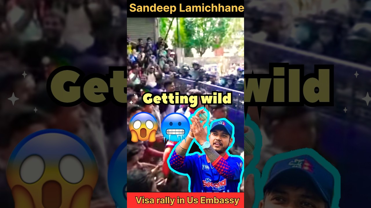 My country is crying 😭🇳🇵|| Visa for Sandeep Lamichhane || protest for Sandeep Lamichhane #cricket