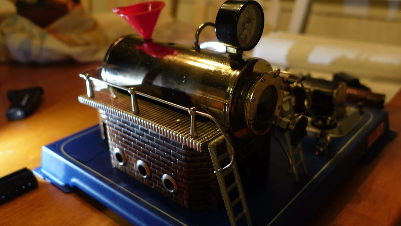 Reactivation of a Wilesco D20 Steam Engine
