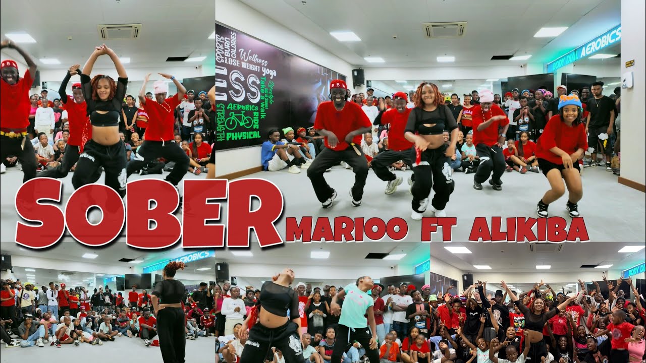 SOBER| Marioo ft Alikiba Dance video 🤩❤️🥂