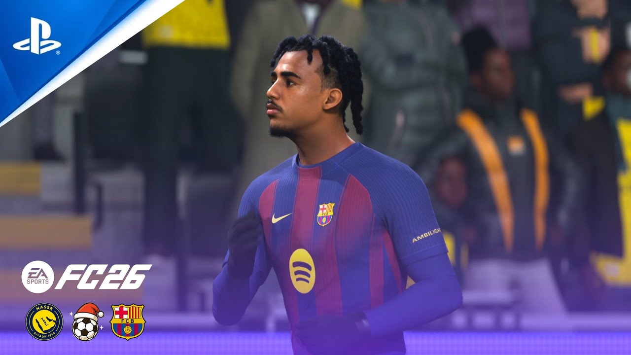 FC 26 - Al Nassr vs Barcelona - 25/26 Full Match - Cristiano Ronaldo, Lamine Yamal - [PS5]