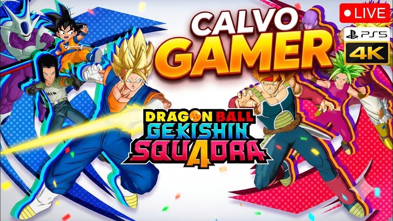 O SOM VOLTOU! Detonando no Dragon Ball Gekishin Squadra com o Calvo Gamer