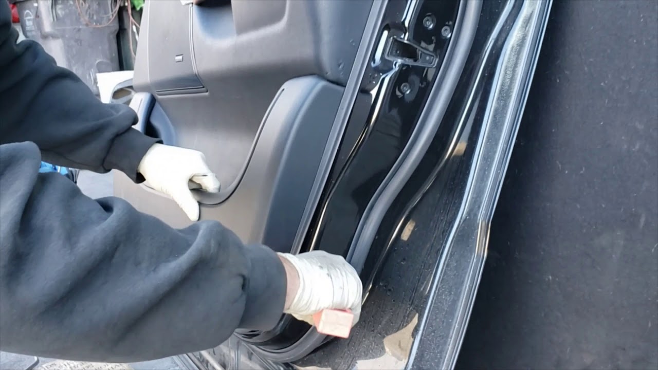 2010-2013 RANGE ROVER SPORT L320 КАК СНЯТЬ СТЕКЛО ПЕРЕДНЕЙ ПРАВОЙ ДВЕРИ