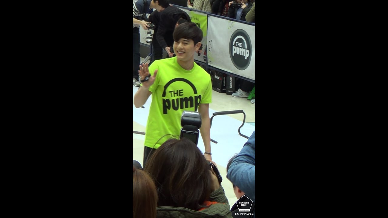150315 ZE:A 동준 - Reebok Zpump Run Challenge_경기모습
