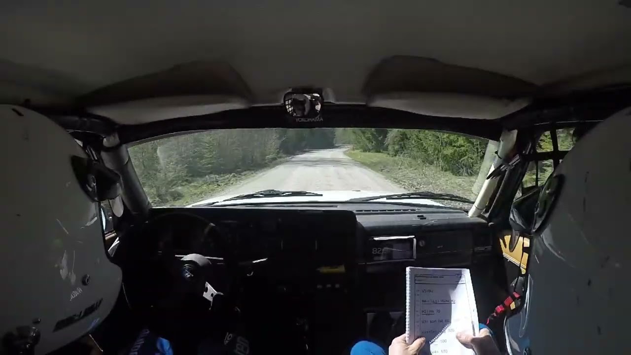 Björn Waldegårds Minne 2024 SS2 Arvid Larspers Volvo 242 VOC