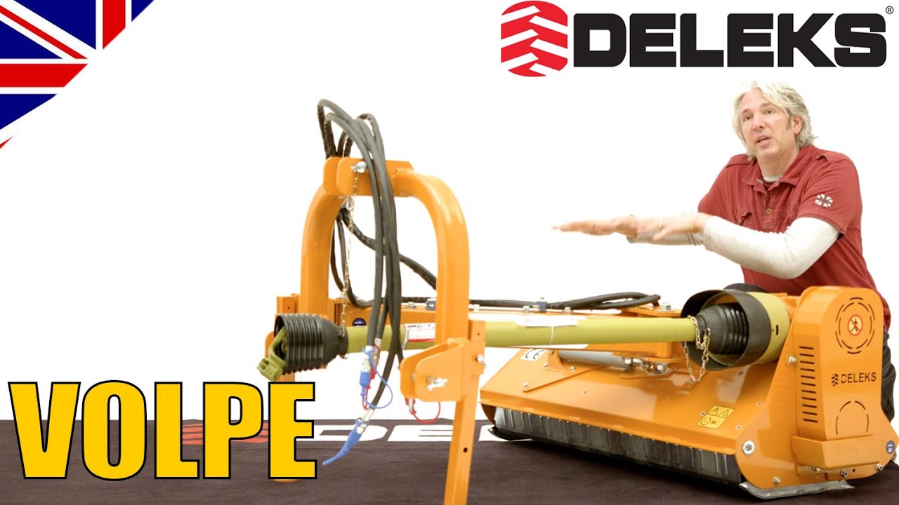 Review by @eddchina : Offset Verge Flail Mower for Tractor, Shredder | DELEKS® VOLPE