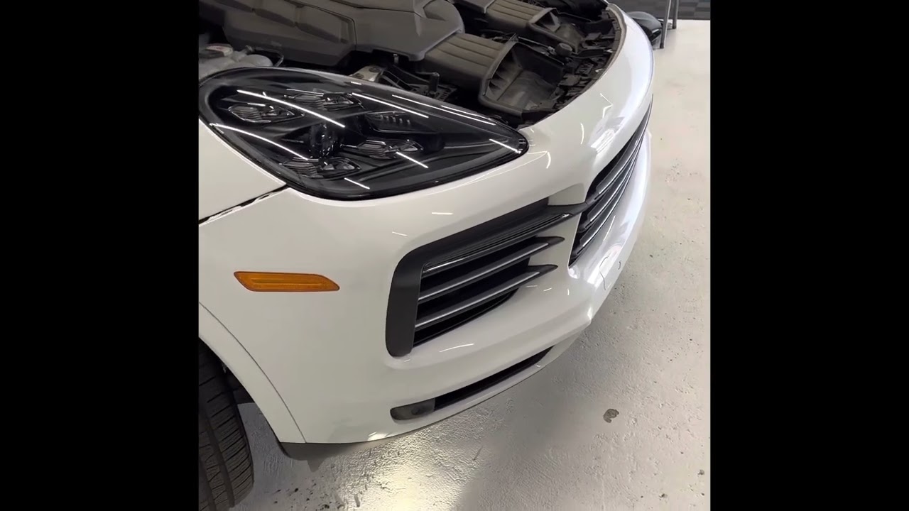 2019 Porsche Cayenne bumper removal