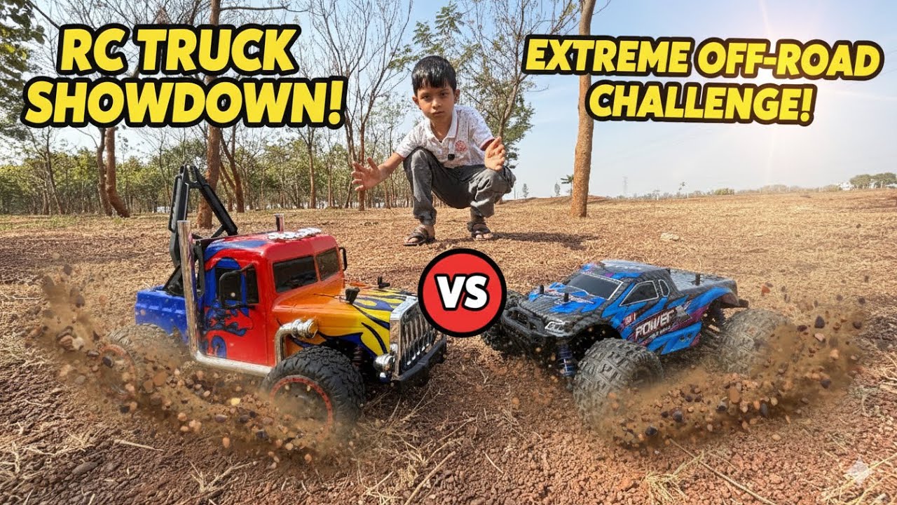 RC Hyper Truck vs IX Mad Racing | Fight, Off-Road Test | Remote control rc car video-Kunal RC