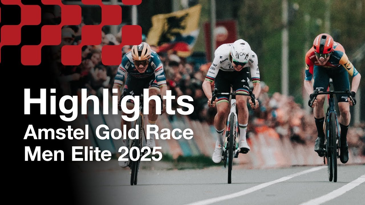 Pogačar, Evenepoel, and Skjelmose locked in an epic showdown 🥵 | Highlights Amstel Gold Race 2025