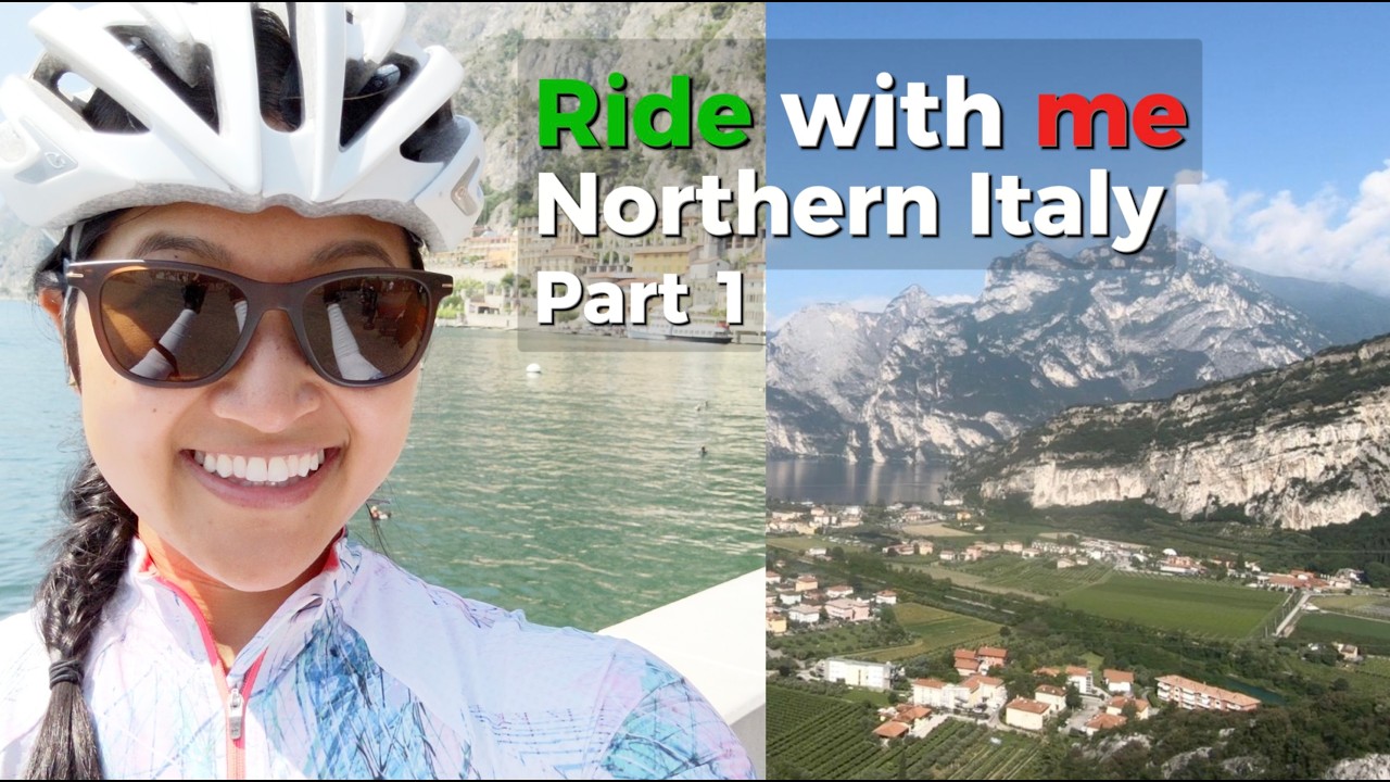 Ride with me - Lake Garda in Northern Italy - Part 1 [No music]