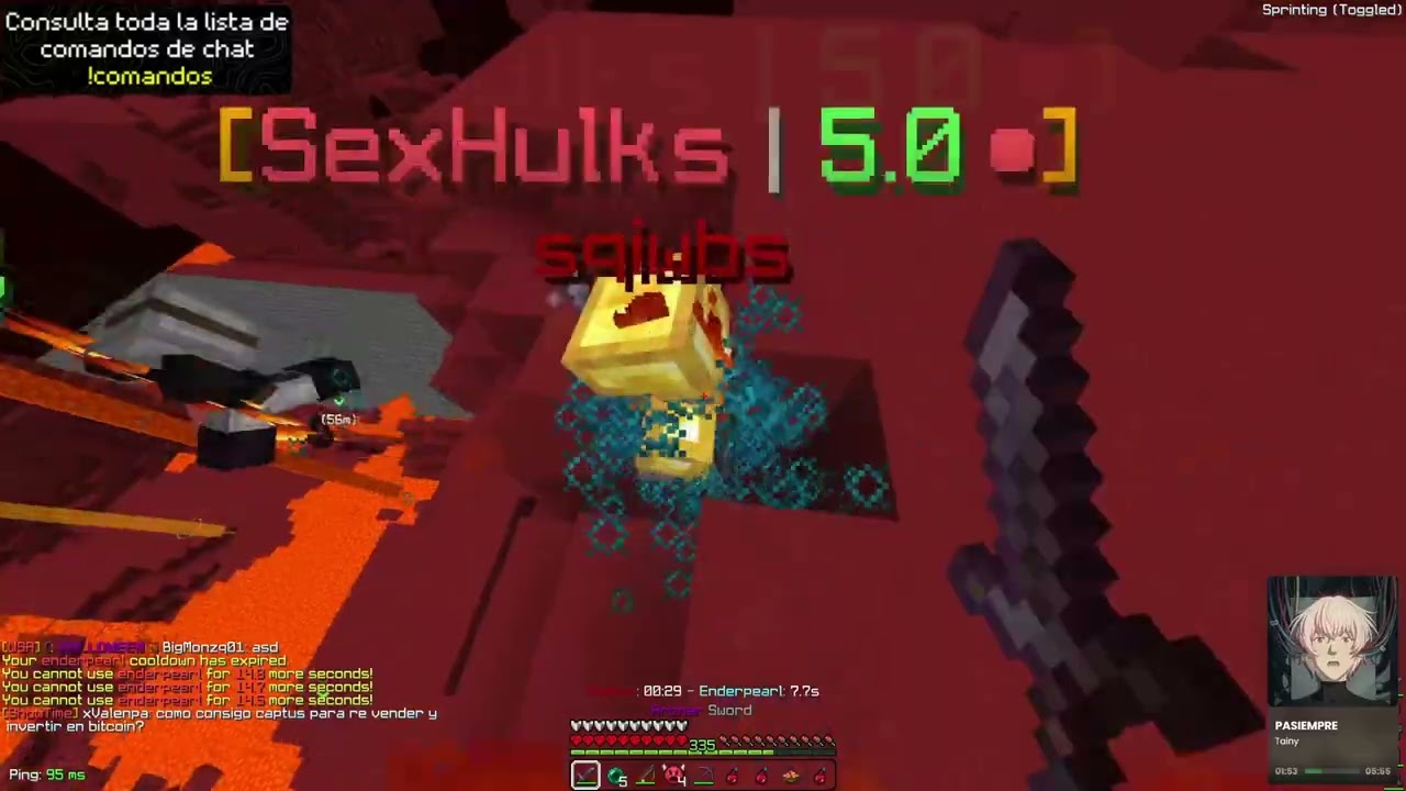 Volví a JUGAR TEAMFIGHTS con mi FACTION en MINECRAFT HCF | SoloLegends