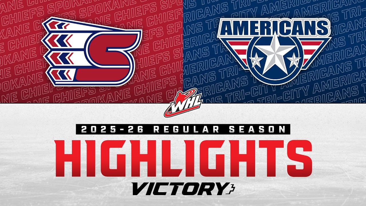 Spokane Chiefs at Tri-City Americans 02/27 | WHL Highlights 2025-26