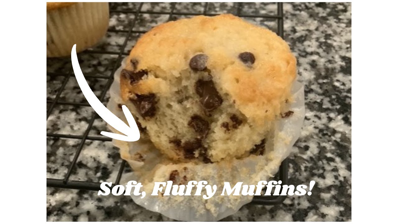Chocolate chip muffins are simple and delicious to make!