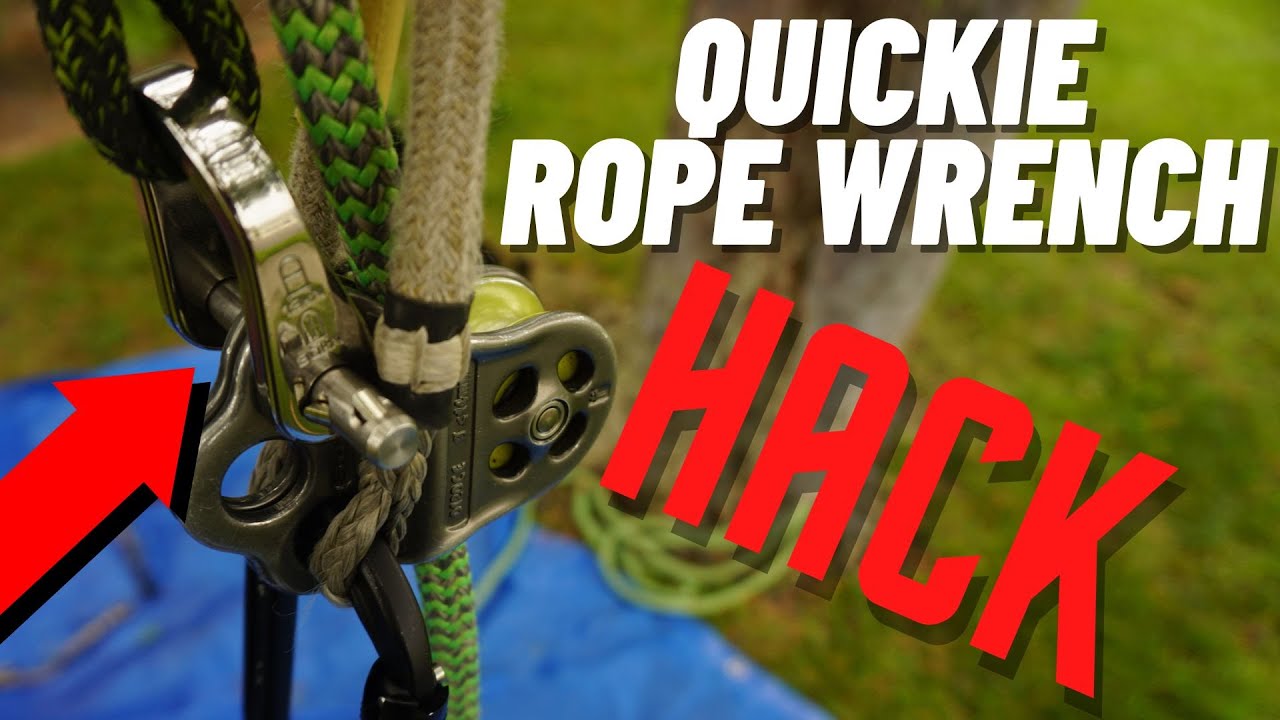 Rope Wrench Quickie Hack, a Better Way to Connect to Your Rope Wrench!