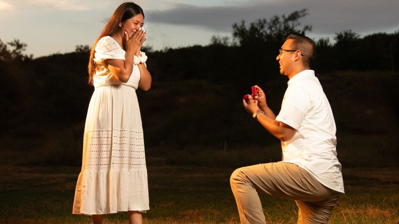 Nuestra primer sesión de fotos | Pedida de mano | She Said Yes!