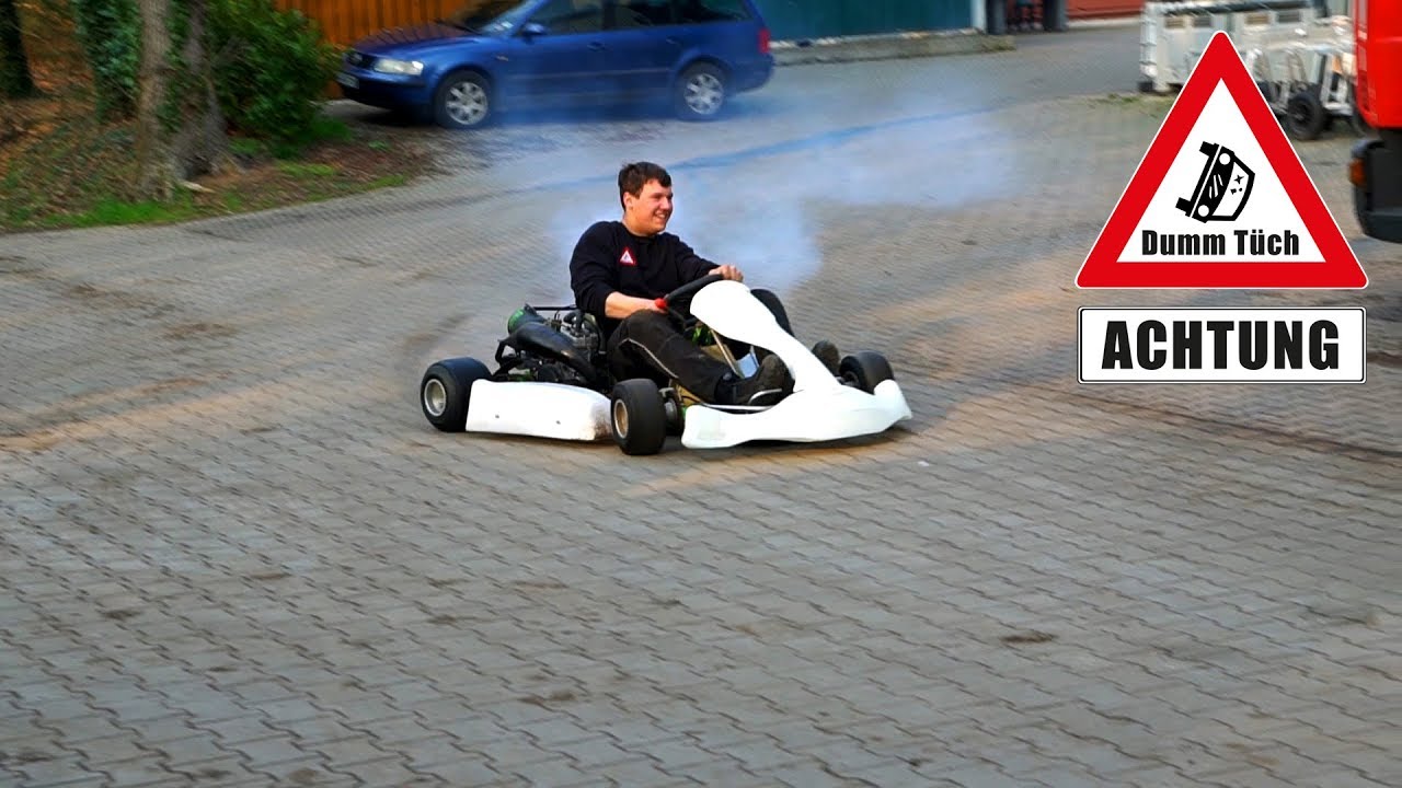 125 ccm Go-Kart - Probefahrt | Dumm Tüch