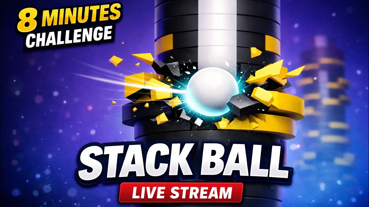 #9 Minutes Stack Ball Challenge | Let's See Whats Gonna Happen #letsgo