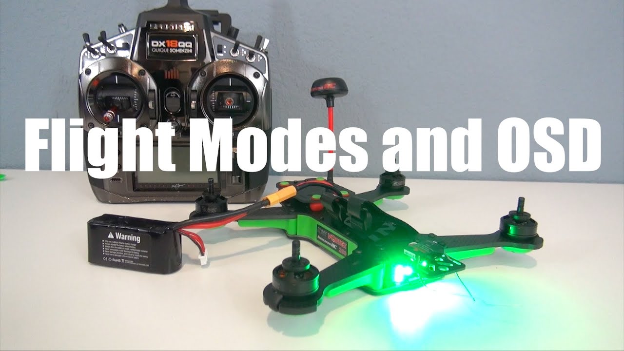 Blade Vortex 250 Pro: Flight Modes and OSD