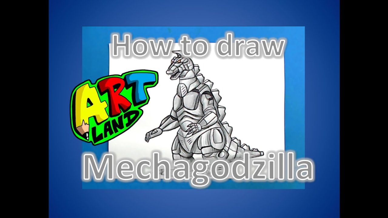 How to draw Mechagodzilla