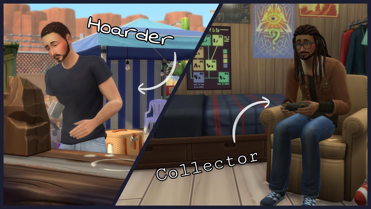 These brothers collect everything they can find | The Sims 4