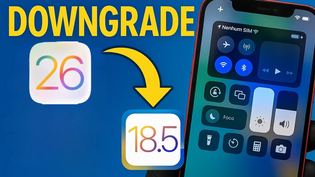 Como Fazer o Downgrade do iOS 26 para o iOS 18.5 Usando o 3uTools (Passo a Passo)