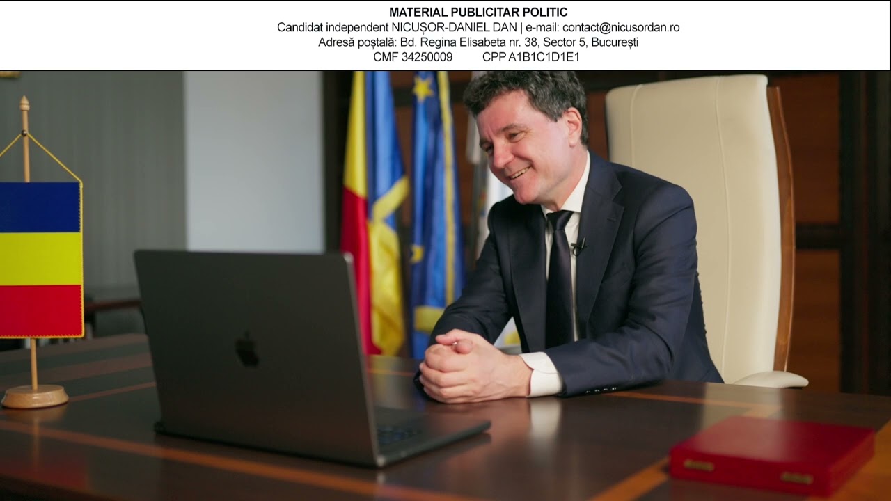 Nicușor Dan discută cu Emmanuel Macron, președintele Franței.