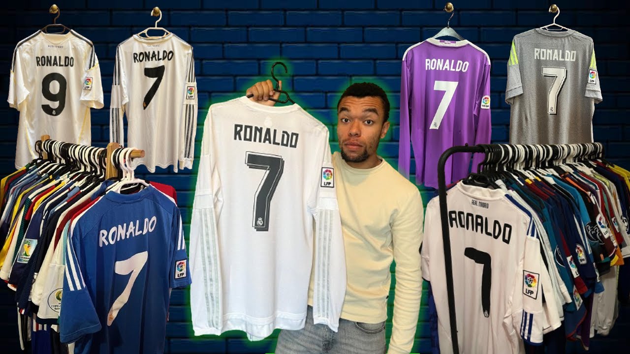 Популярность футболок CR7 x Real Madrid