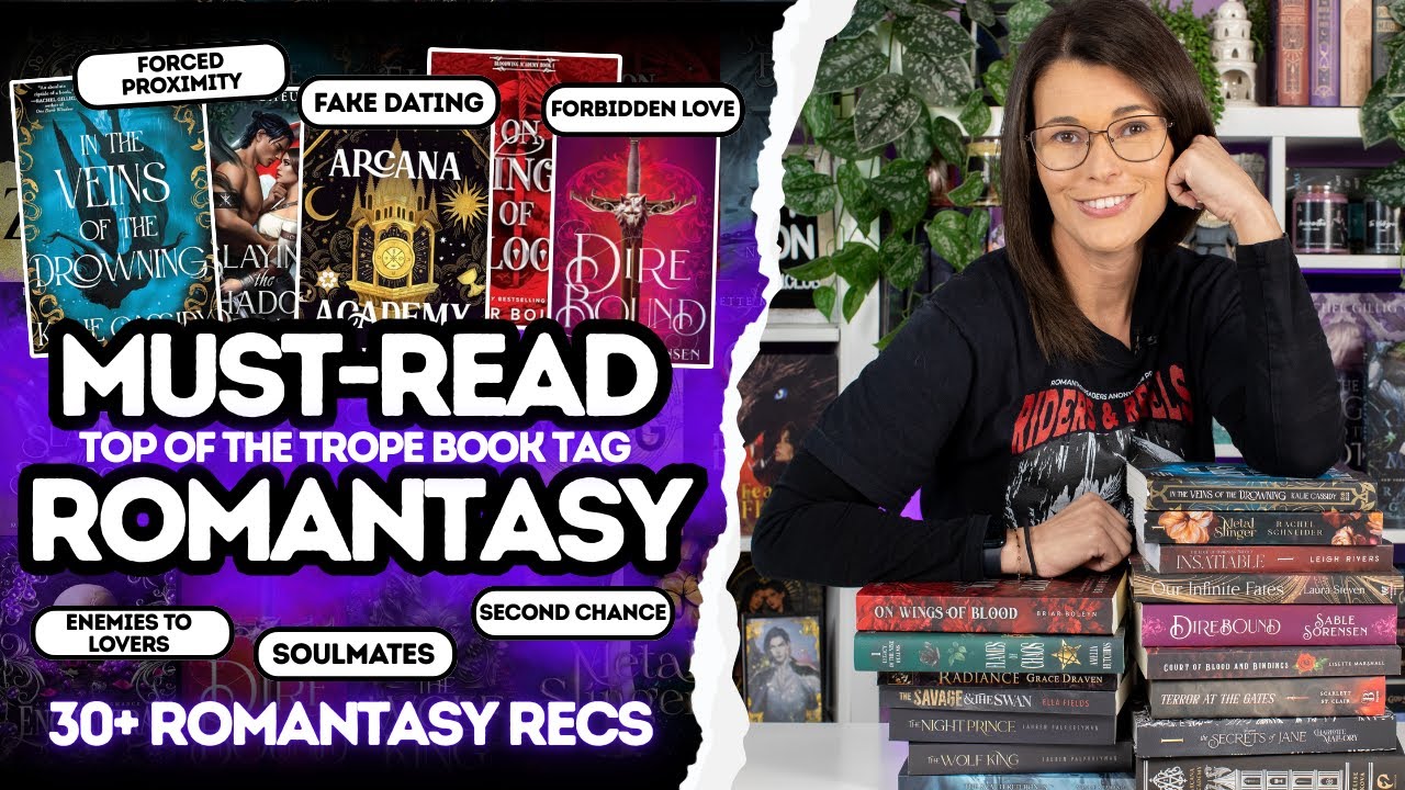 Beginners Guide to Romantasy // 30+ Fantasy Romance Books by Trope